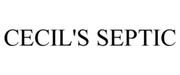 CECIL'S SEPTIC trademark
