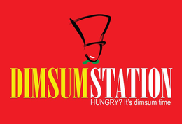 DIMSUMSTATION HUNGRY? IT'S DIMSUM TIME IN WHITE trademark