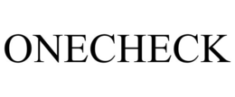 ONECHECK trademark