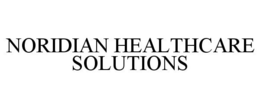 NORIDIAN HEALTHCARE SOLUTIONS trademark