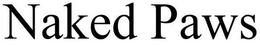 NAKED PAWS trademark