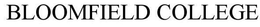 BLOOMFIELD COLLEGE trademark