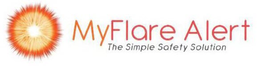 MYFLARE ALERT THE SIMPLE SAFETY SOLUTION trademark