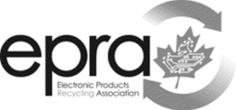 EPRA ELECTRONIC PRODUCTS RECYCLING ASSOCIATION trademark