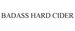 BADASS HARD CIDER trademark
