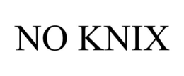 NO KNIX trademark