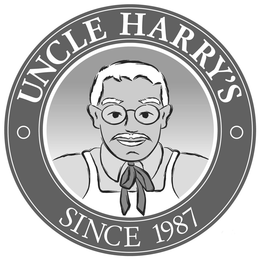 UNCLE HARRY'S SINCE 1987 trademark