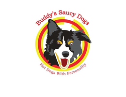 BUDDY'S SAUCY DOGS HOT DOGS WITH PERSONALITY trademark