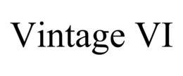 VINTAGE VI trademark
