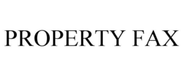PROPERTY FAX trademark