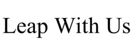 LEAP WITH US trademark