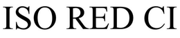 ISO RED CI trademark