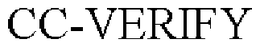 CC-VERIFY trademark