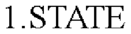 1.STATE trademark