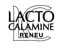 LC LACTO CALAMINE RENEU trademark