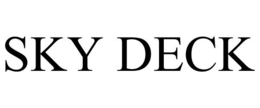 SKY DECK trademark