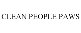 CLEAN PEOPLE PAWS trademark