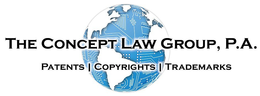 THE CONCEPT LAW GROUP, P.A. PATENTS COPYRIGHTS TRADEMARKS trademark