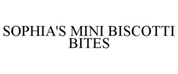 SOPHIA'S MINI BISCOTTI BITES trademark