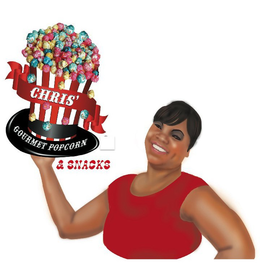 CHRIS' GOURMET POPCORN & SNACKS trademark