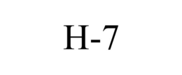 H-7 trademark