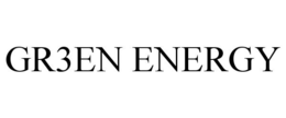 GR3EN ENERGY trademark