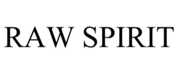 RAW SPIRIT trademark