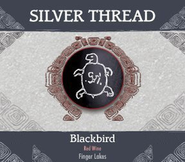 SILVER THREAD 2012 BLACKBIRD RED WINE FINGER LAKES trademark