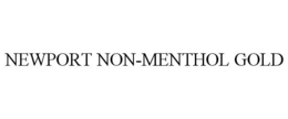 NEWPORT NON-MENTHOL GOLD trademark