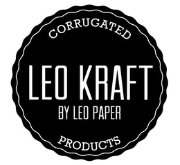 CORRUGATED LEO KRAFT BY LEO PAPER PRODUCTS trademark