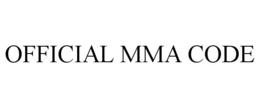OFFICIAL MMA CODE trademark