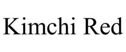KIMCHI RED trademark
