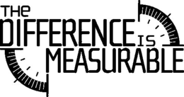 THE DIFFERENCE IS MEASURABLE trademark
