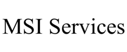 MSI SERVICES trademark