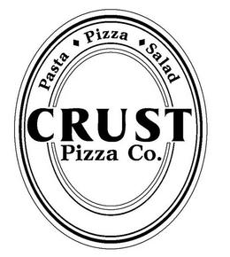 CRUST PIZZA CO. PASTA PIZZA SALAD trademark