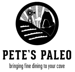 PETE'S PALEO BRINGING FINE DINING TO YOUR CAVE trademark
