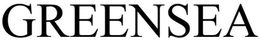 GREENSEA trademark