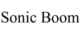 SONIC BOOM trademark