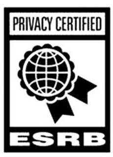 PRIVACY CERTIFIED ESRB trademark