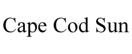 CAPE COD SUN trademark
