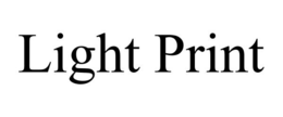 LIGHT PRINT trademark