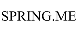 SPRING.ME trademark