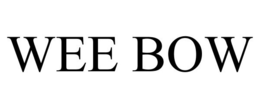 WEE BOW trademark