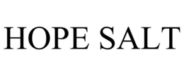 HOPE SALT trademark