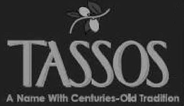 TASSOS A NAME WITH CENTURIES-OLD TRADITION trademark