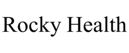 ROCKY HEALTH trademark