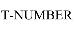 T-NUMBER trademark