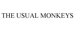 THE USUAL MONKEYS trademark