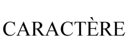 CARACTÈRE trademark