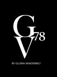 GV78 BY GLORIA VANDERBILT trademark